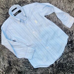 Polo Cotton Button Down - boys 4t